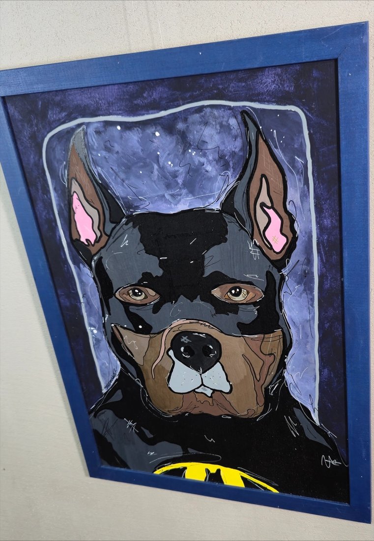 OBRAZ - BATMAN CANE CORSO - A3 - zdjęcie 2 z 3