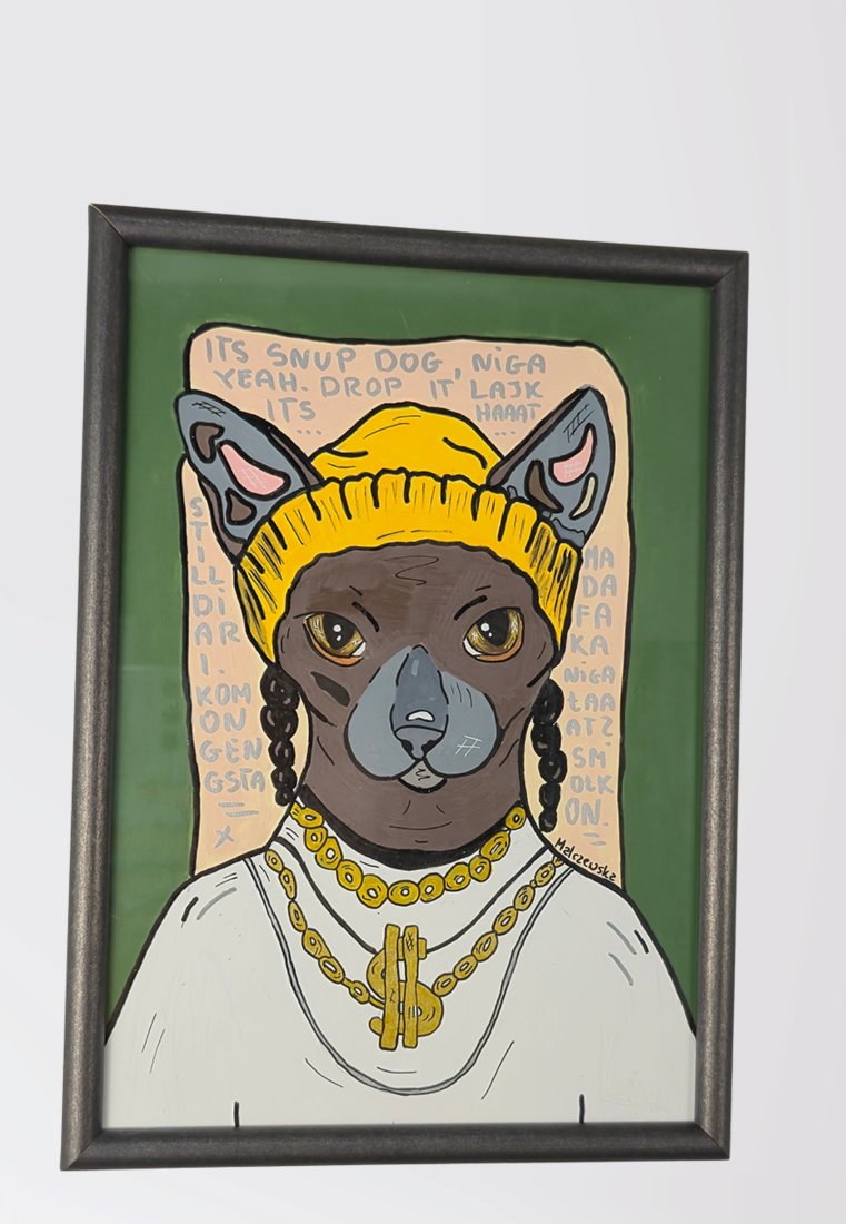 OBRAZ - SNOOP CAT - A4