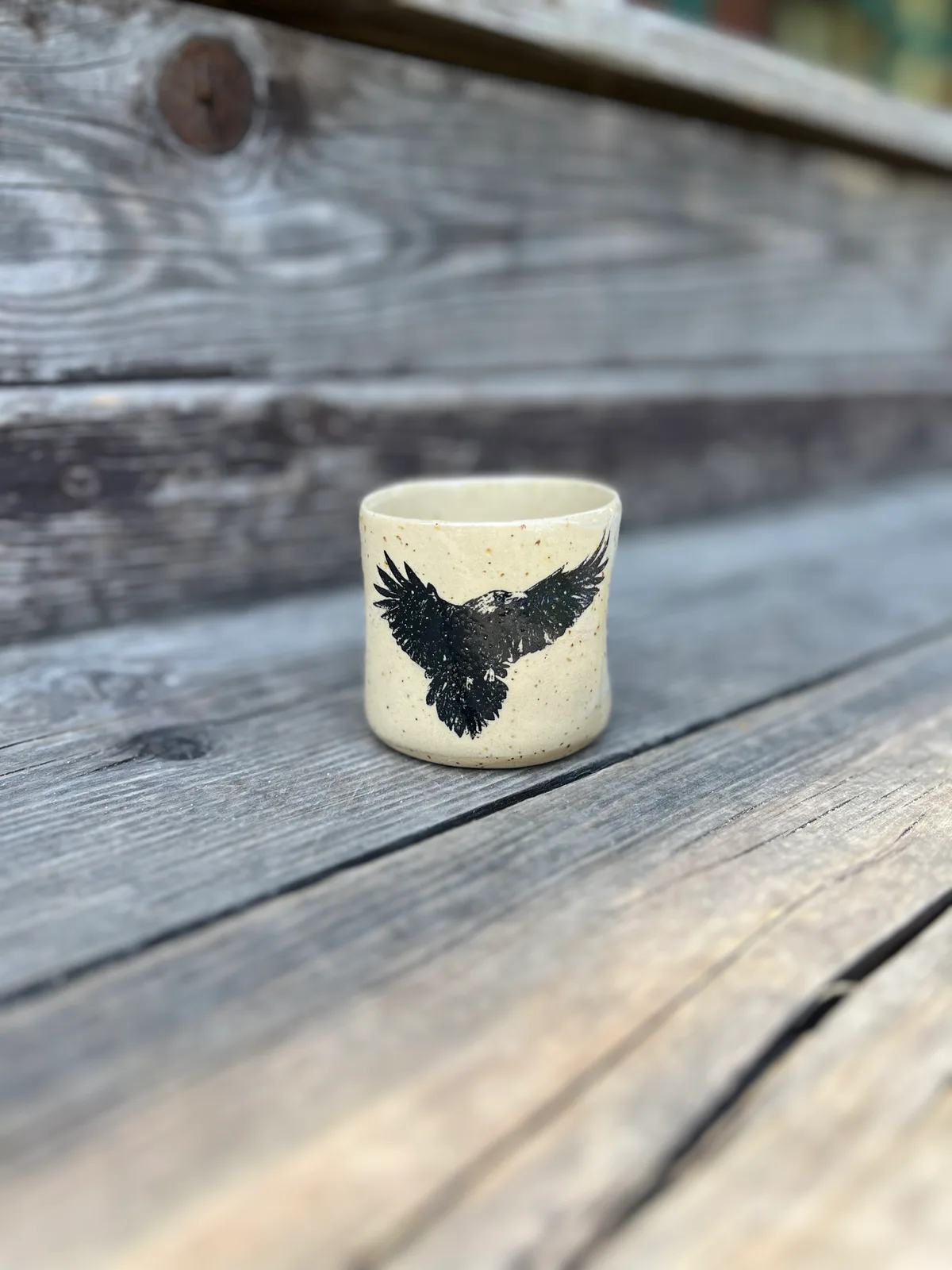 Ceramiczna czarka z wgnieceniem | Gawron - zdjęcie 7 z 7