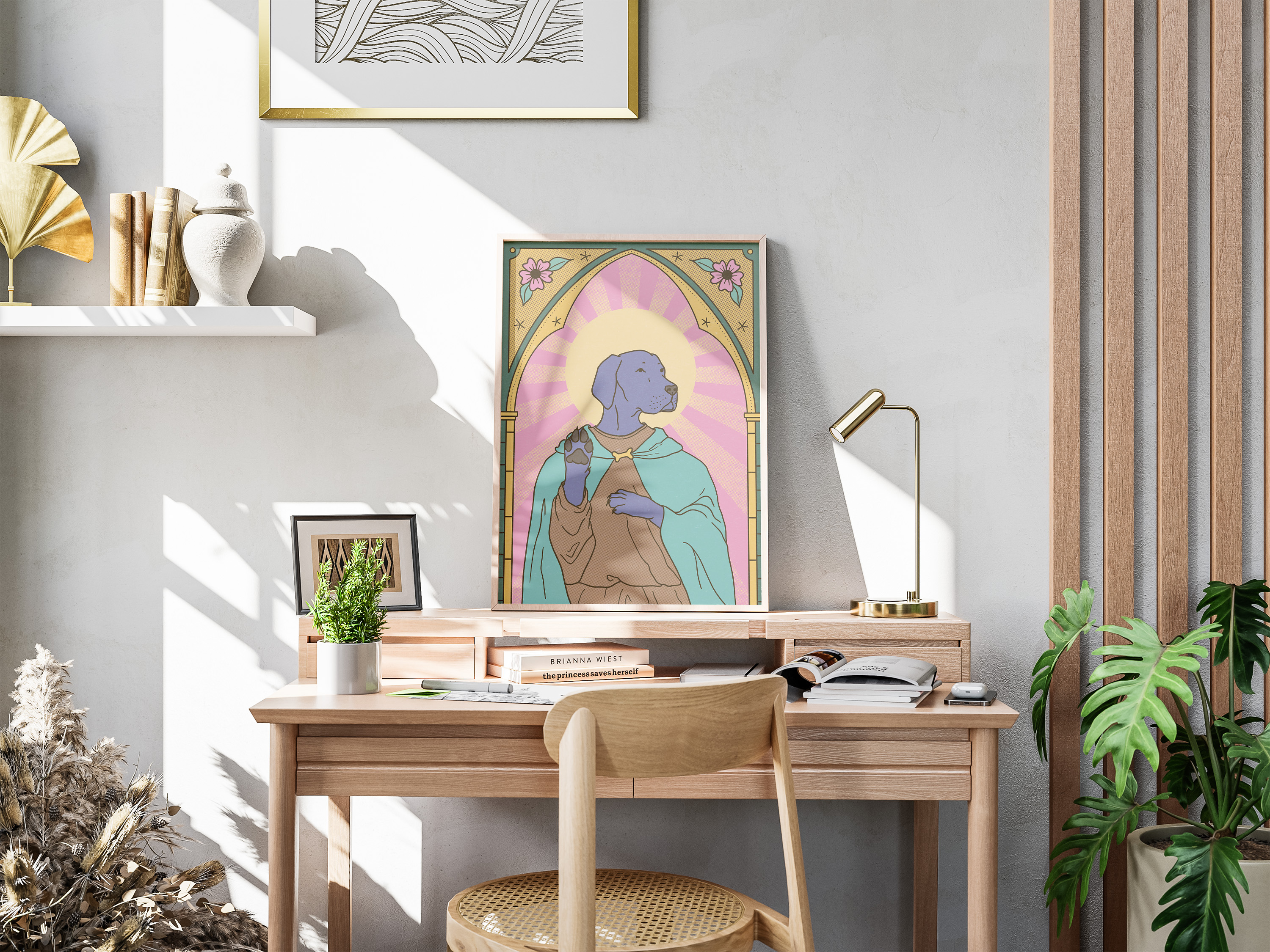 Plakat Saint Doggo / A3 - zdjęcie 2 z 3