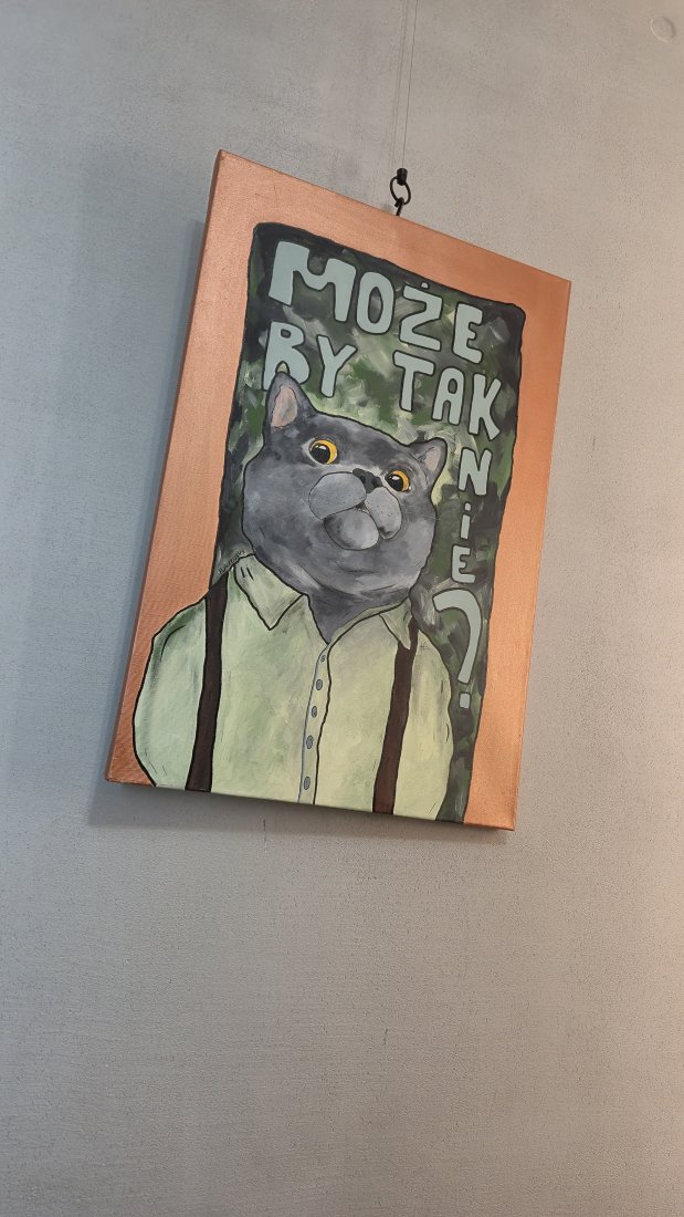 OBRAZ - KOT BRYTYJSKI - 40CM X 60CM - 2