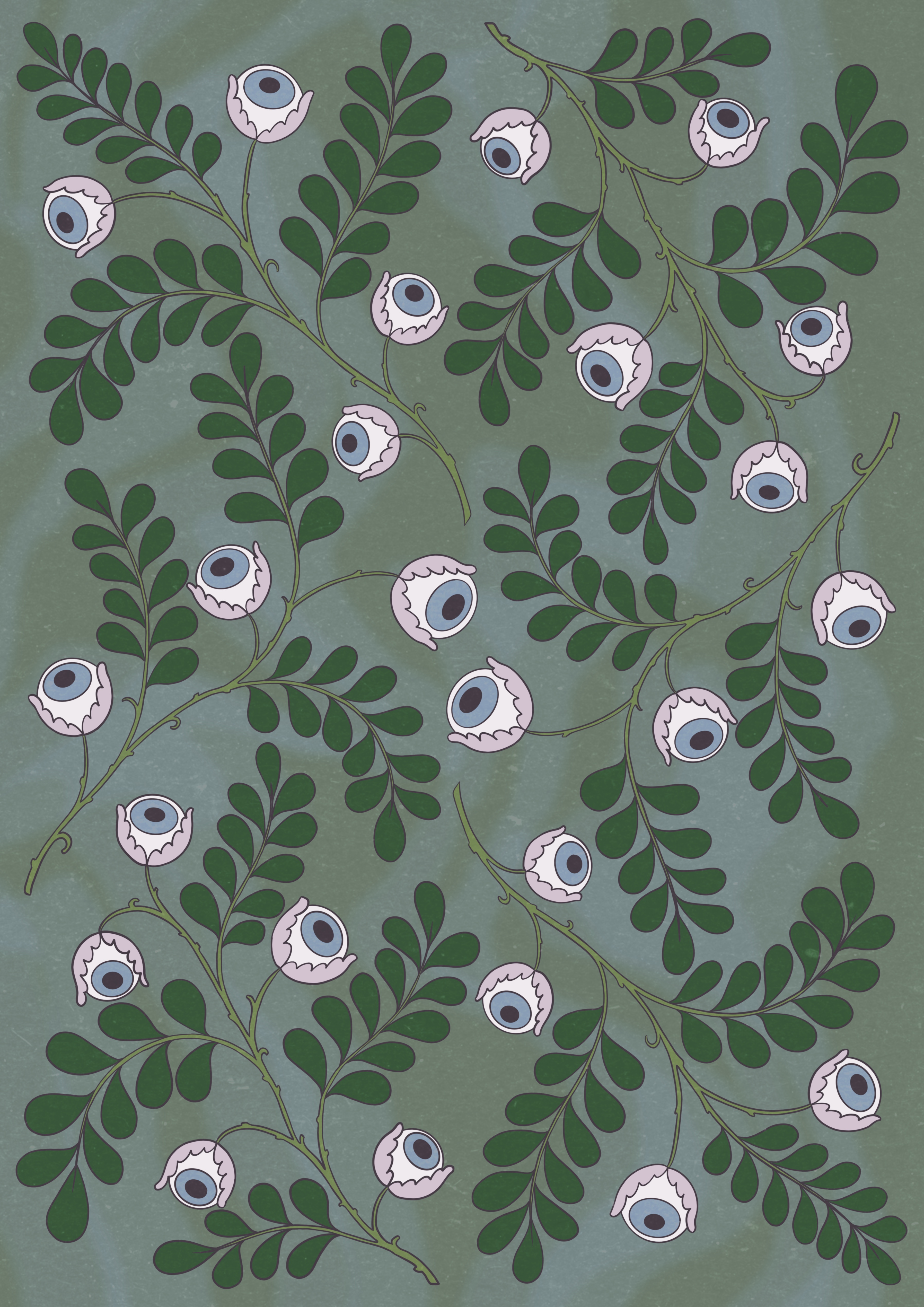 Plakat Eye Plant / A4 - zdjęcie 3 z 3