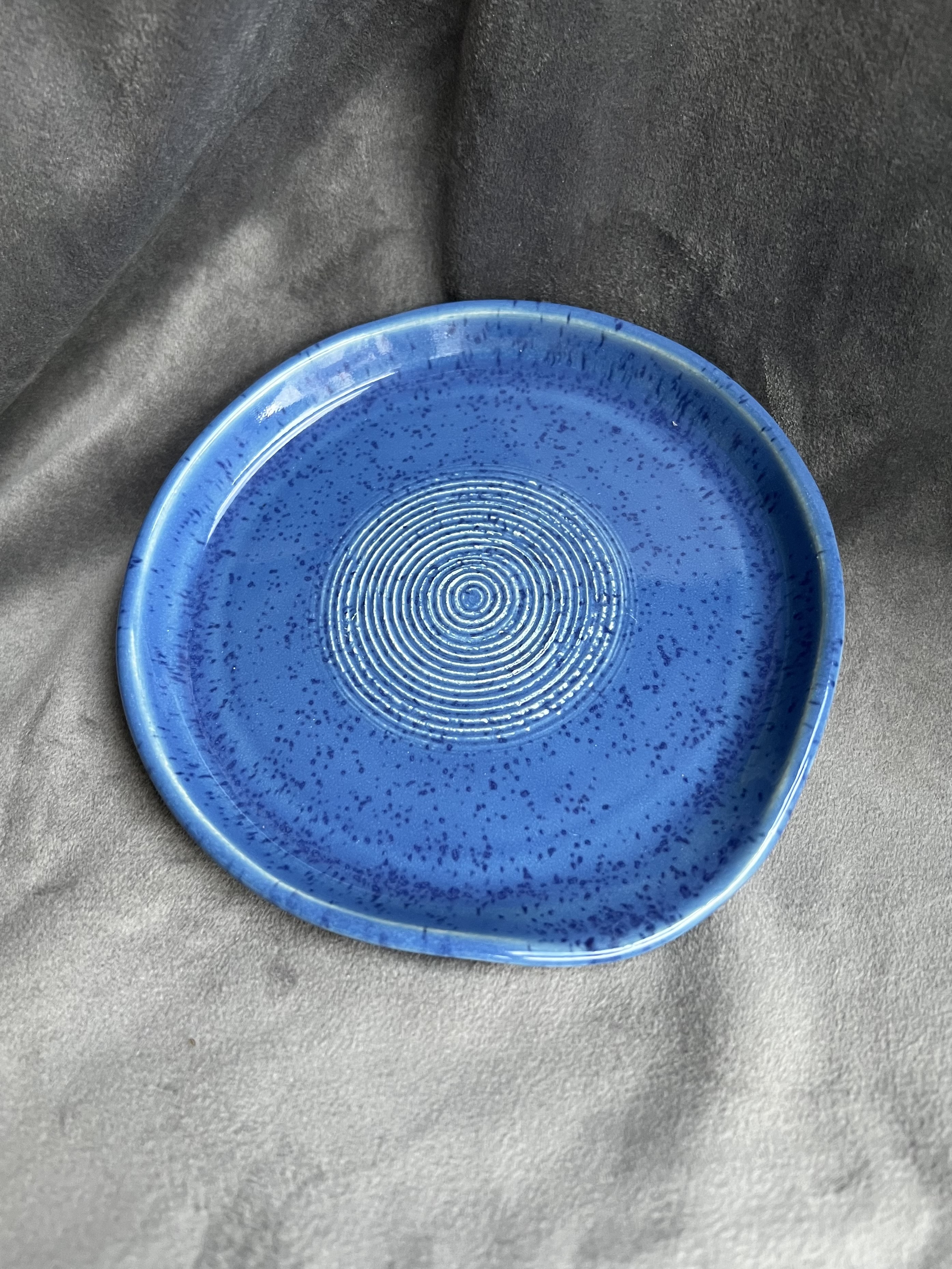 Ceramiczna podstawka pod łyżkę handmade - zdjęcie 3 z 5