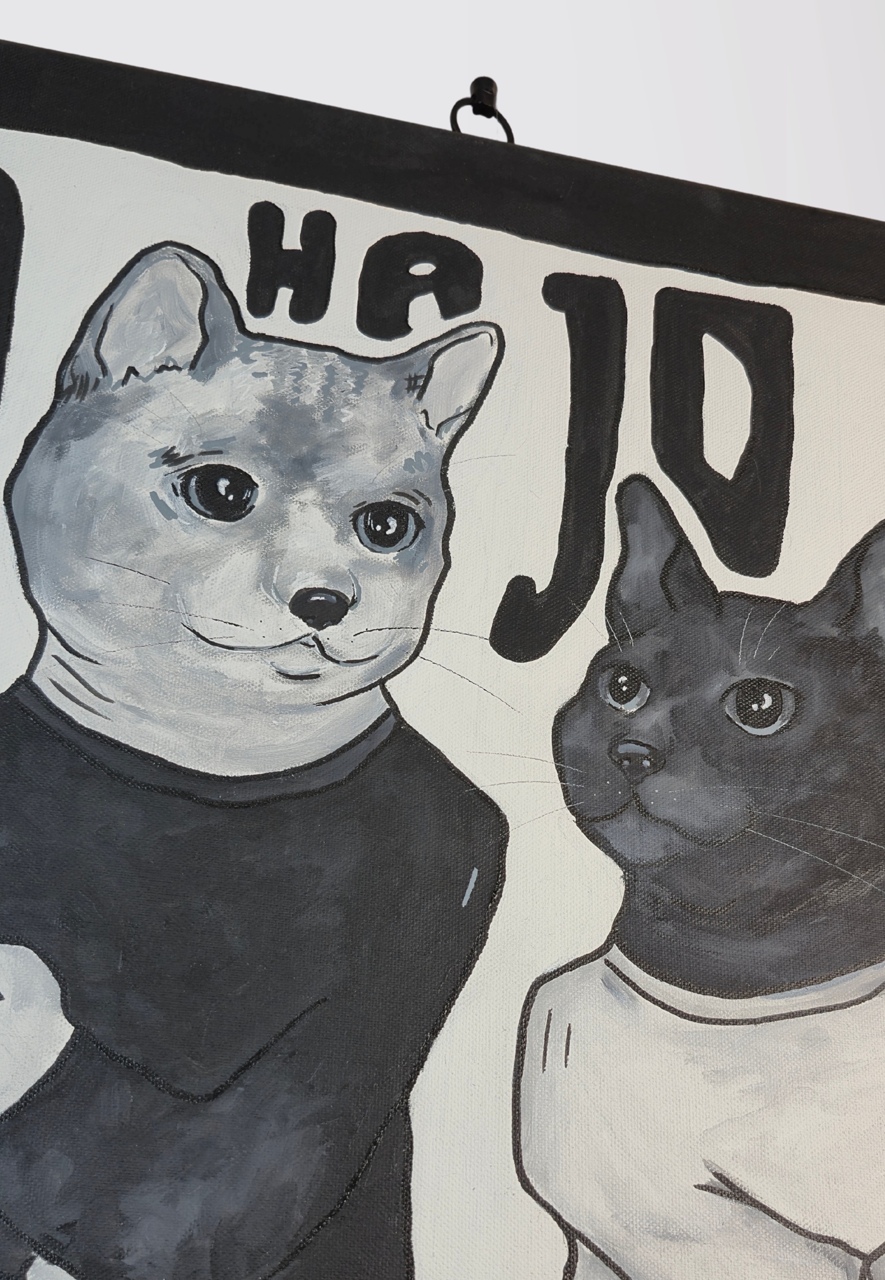 OBRAZ - KOTY - JOMAHAJOMASO - 50 X 70 - zdjęcie 3 z 4
