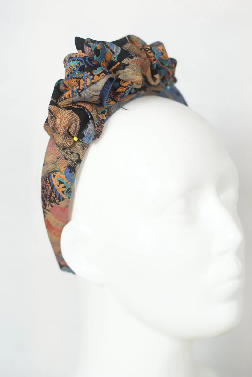 Opaska  korona Golden Paisley - zdjęcie 3 z 3