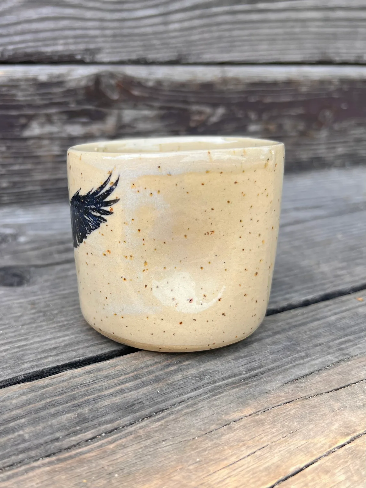 Ceramiczna czarka z wgnieceniem | Gawron - zdjęcie 2 z 7