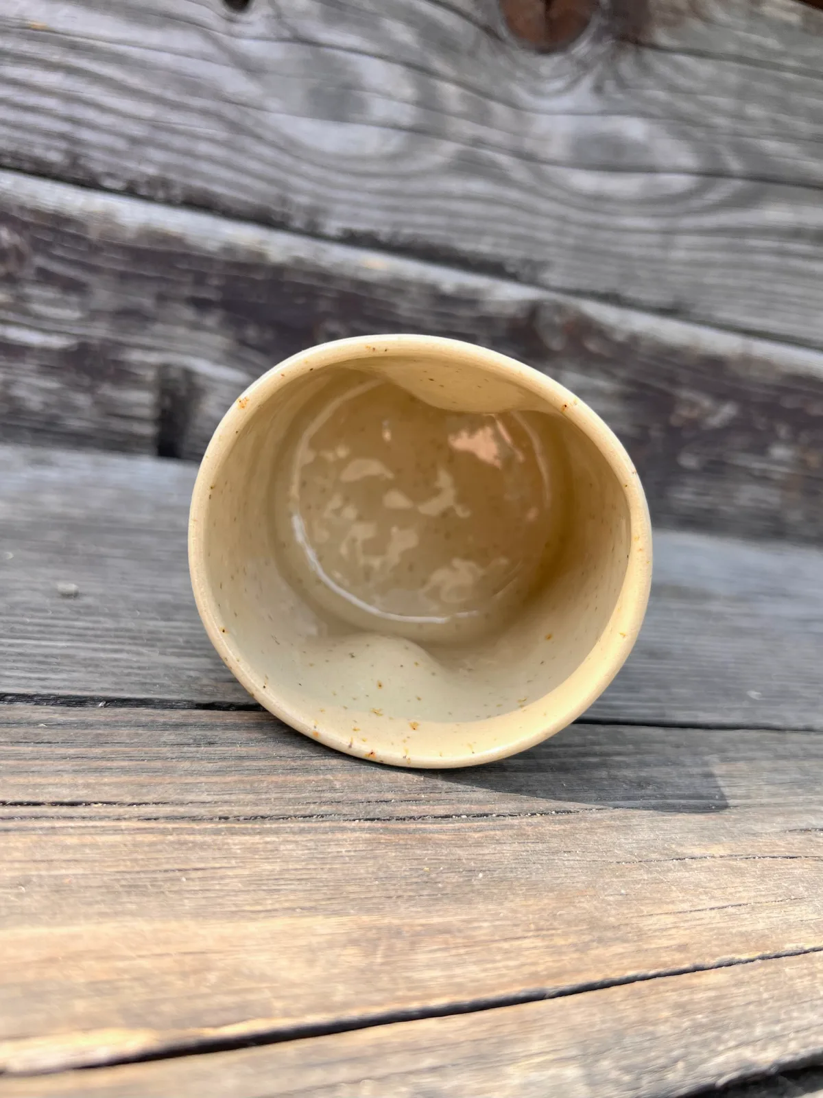 Ceramiczna czarka z wgnieceniem | jaskółka  - zdjęcie 7 z 7