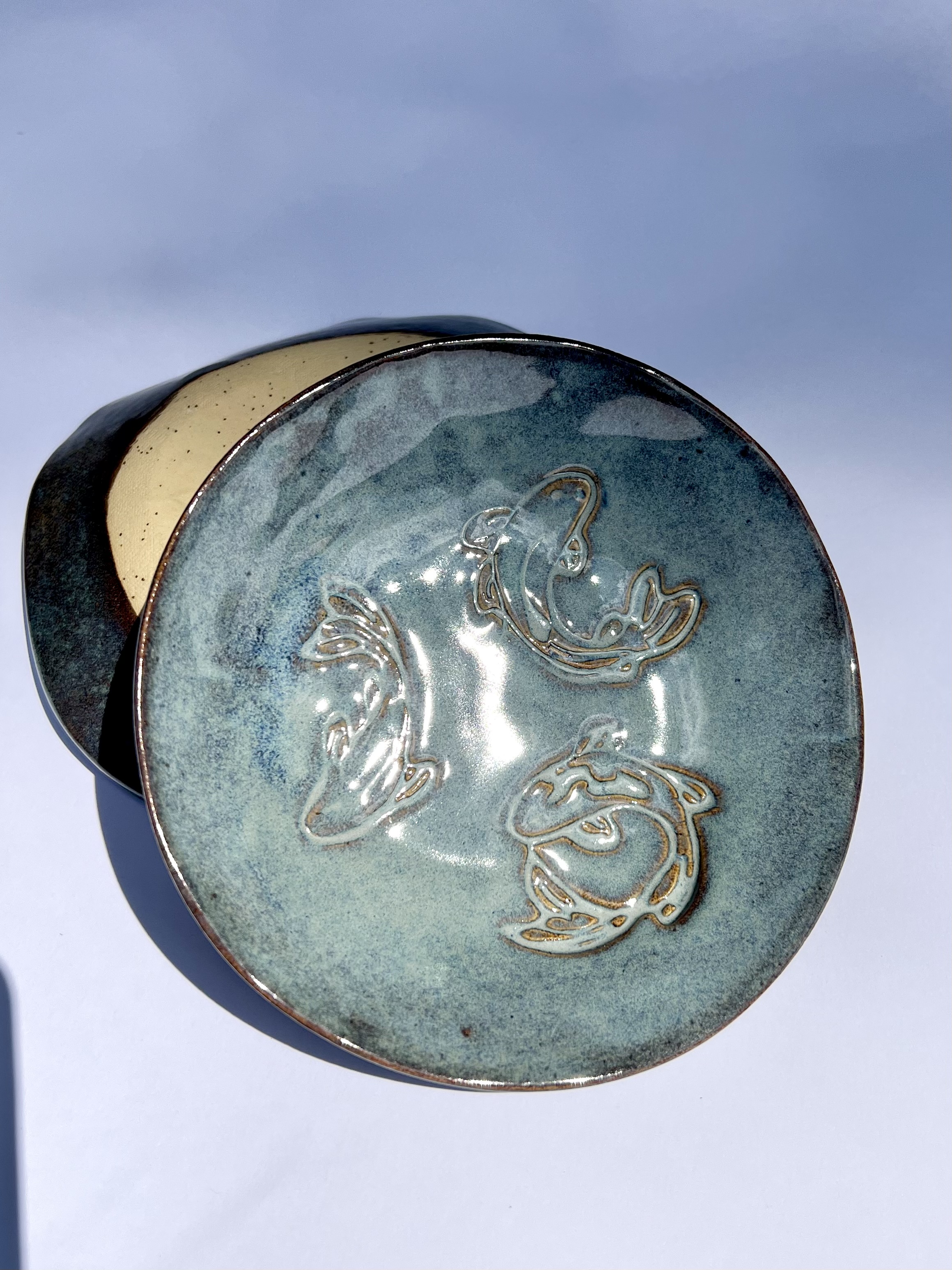 Ceramiczna miseczka KOI POND 2 - zdjęcie 3 z 8